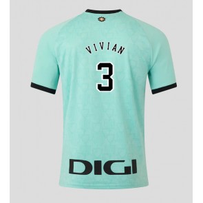 Athletic Bilbao Dani Vivian #3 Terza Maglia 2025-26 Manica Corta